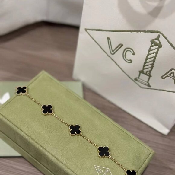 Van Cleef & Arpels black onyx bracelet - Picture 1 of 6